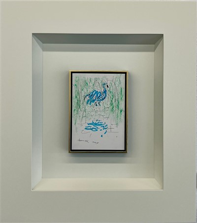 Técnica mista sobre papel 18,5x13,5 cm