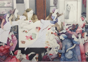 Técnica Mista Sobre Papel