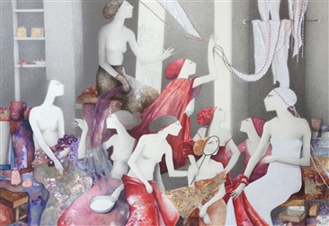 Técnica Mista Sobre Papel