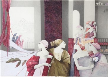 Técnica Mista Sobre Papel