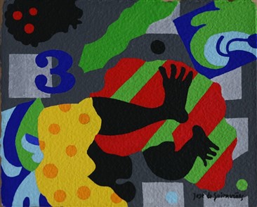 Gouache sobre papel artesanal 26x34 cm