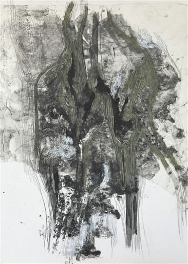 Técnica mista sobre cartão 63x45 cm